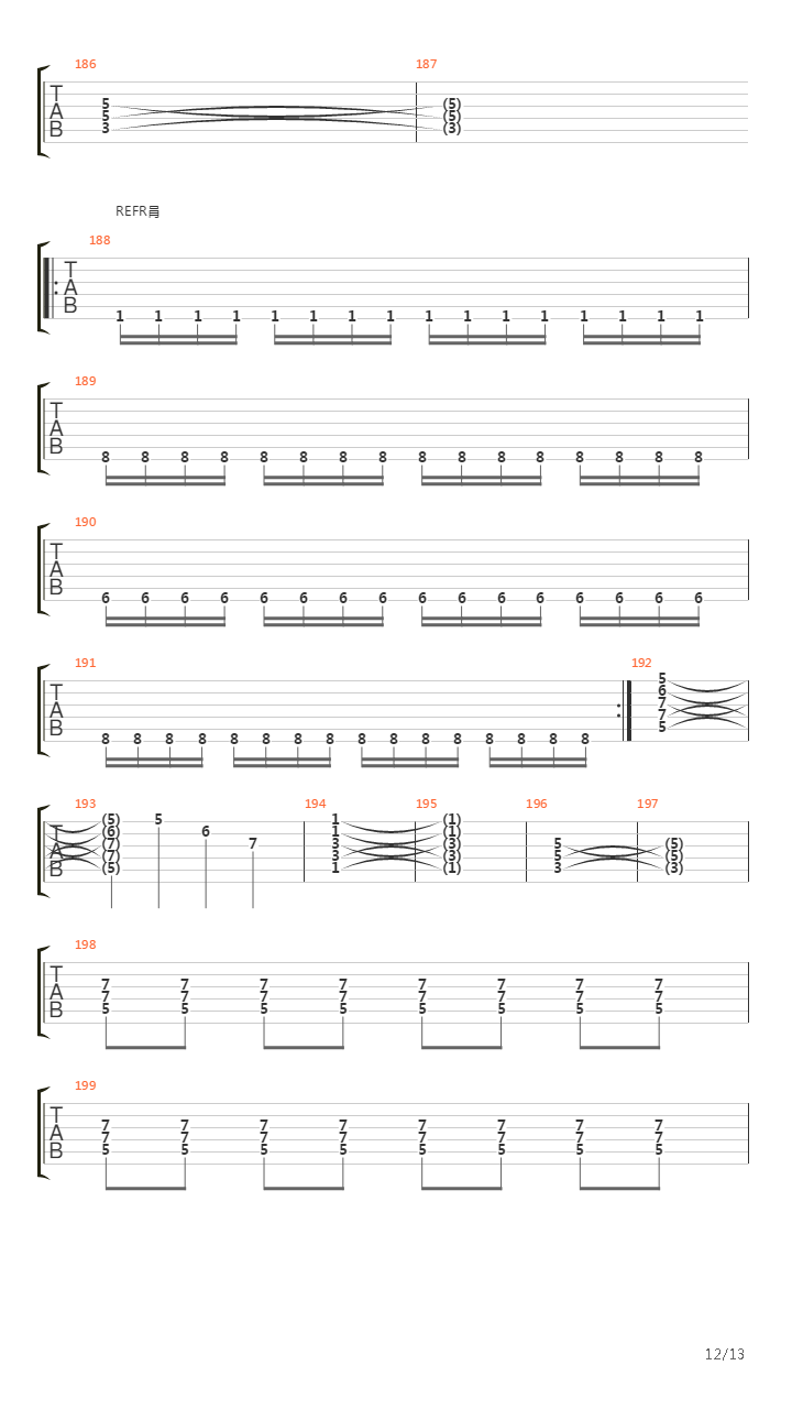 Epiphany吉他谱