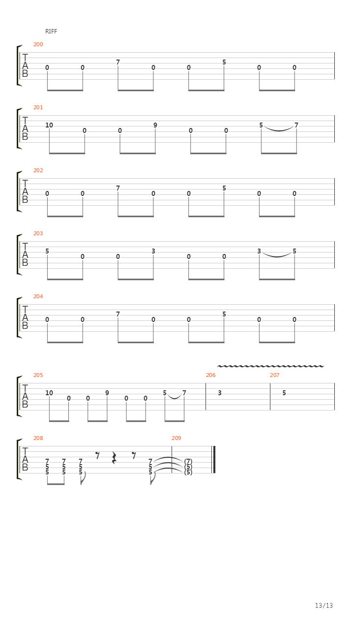 Epiphany吉他谱