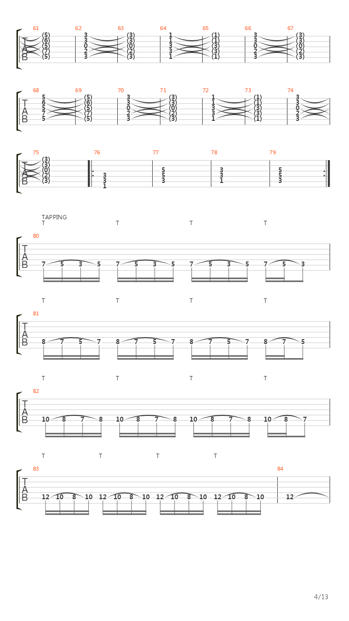 Epiphany吉他谱