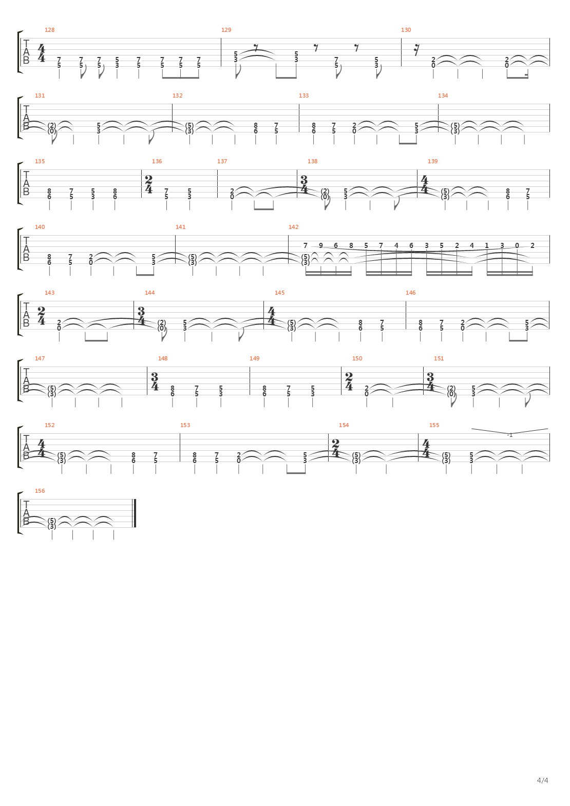 The Word吉他谱