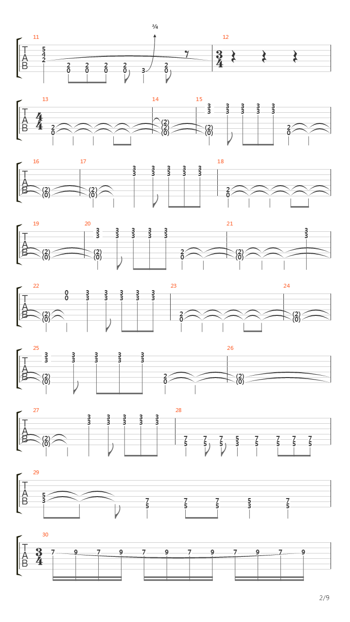 The Word吉他谱