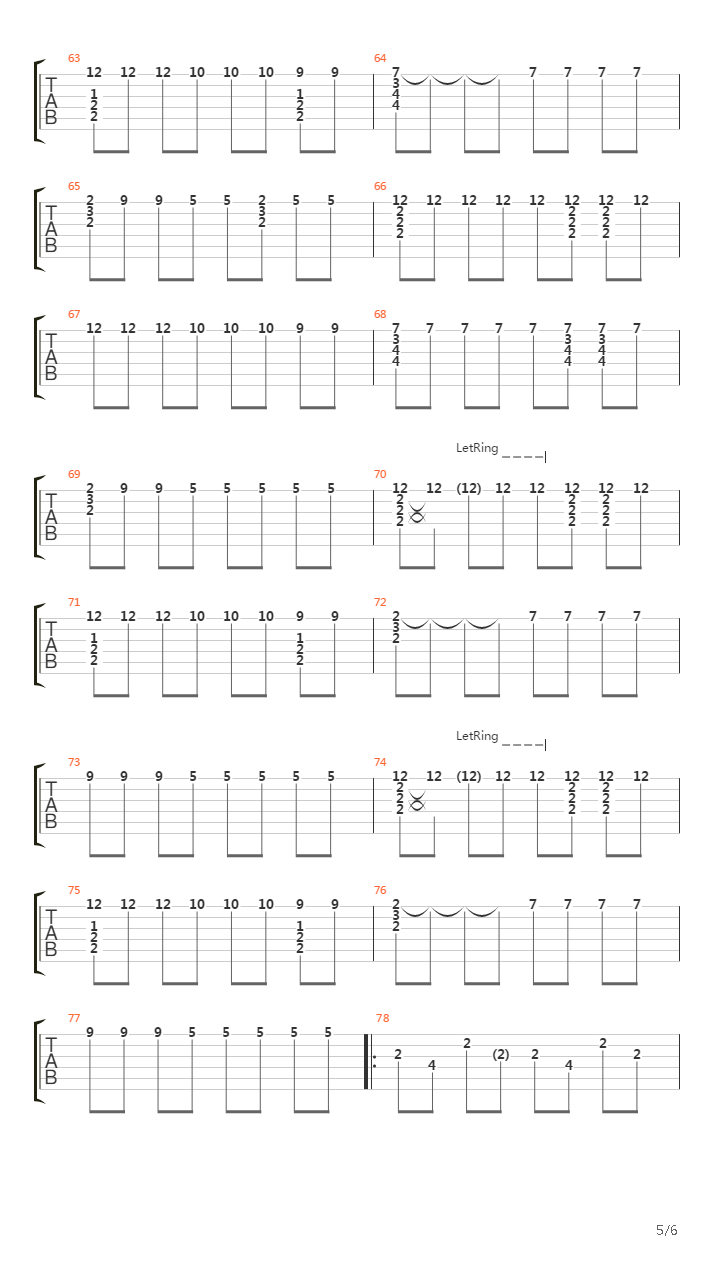 Taharut Klavim吉他谱