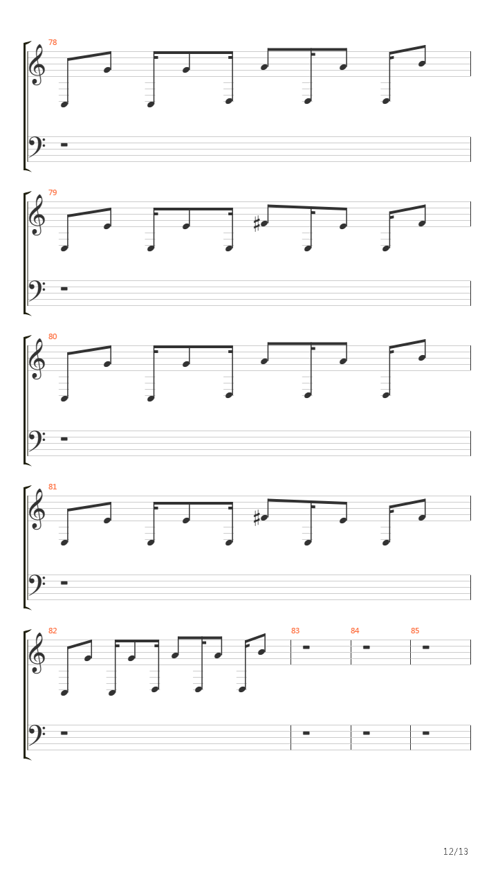 Changed The Way You Kiss Me吉他谱