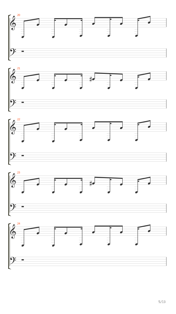 Changed The Way You Kiss Me吉他谱