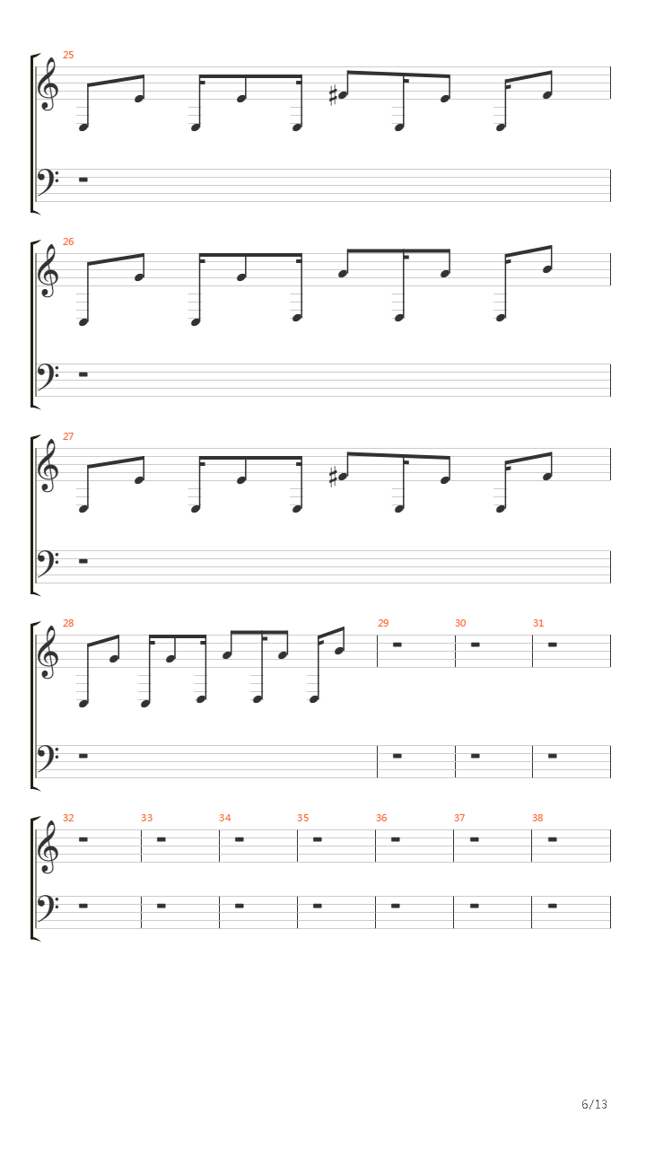Changed The Way You Kiss Me吉他谱