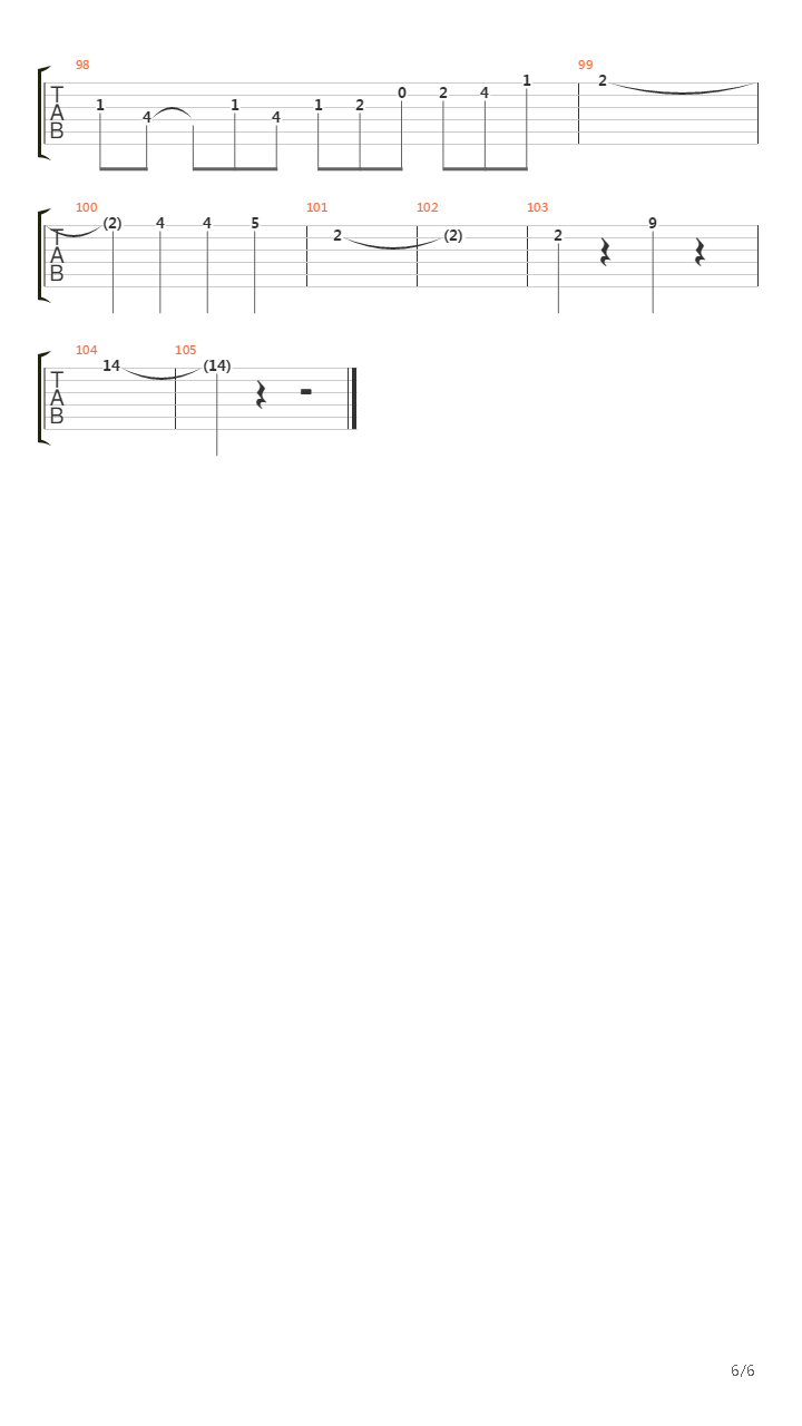 Pavane吉他谱