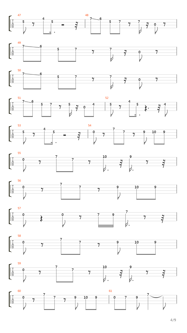 Cars吉他谱