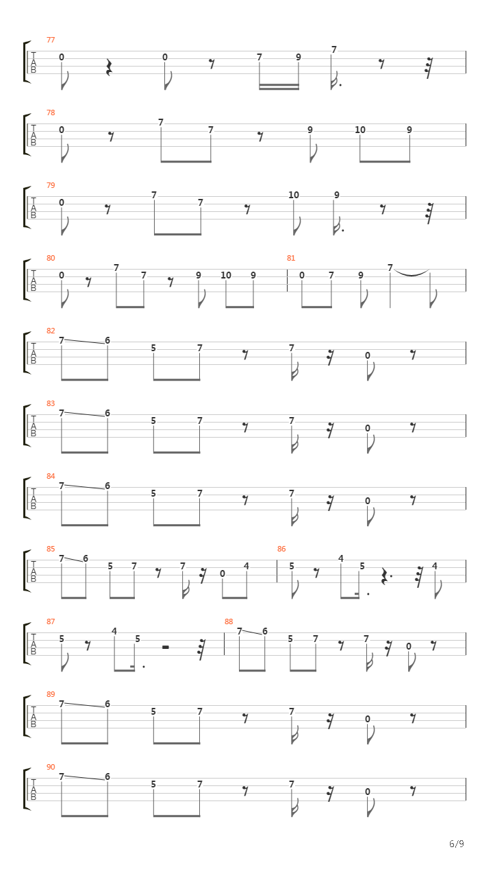 Cars吉他谱
