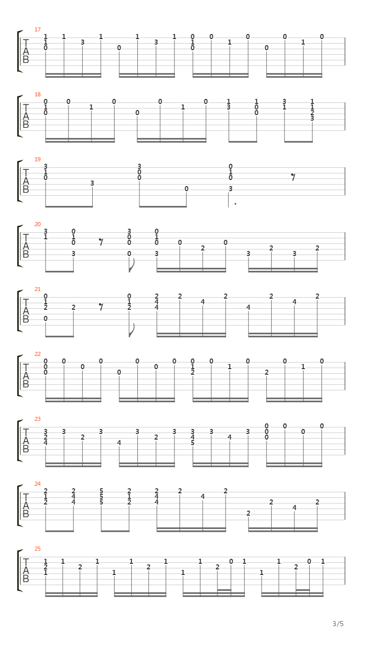 SONATA a minor op1,4-allegro吉他谱