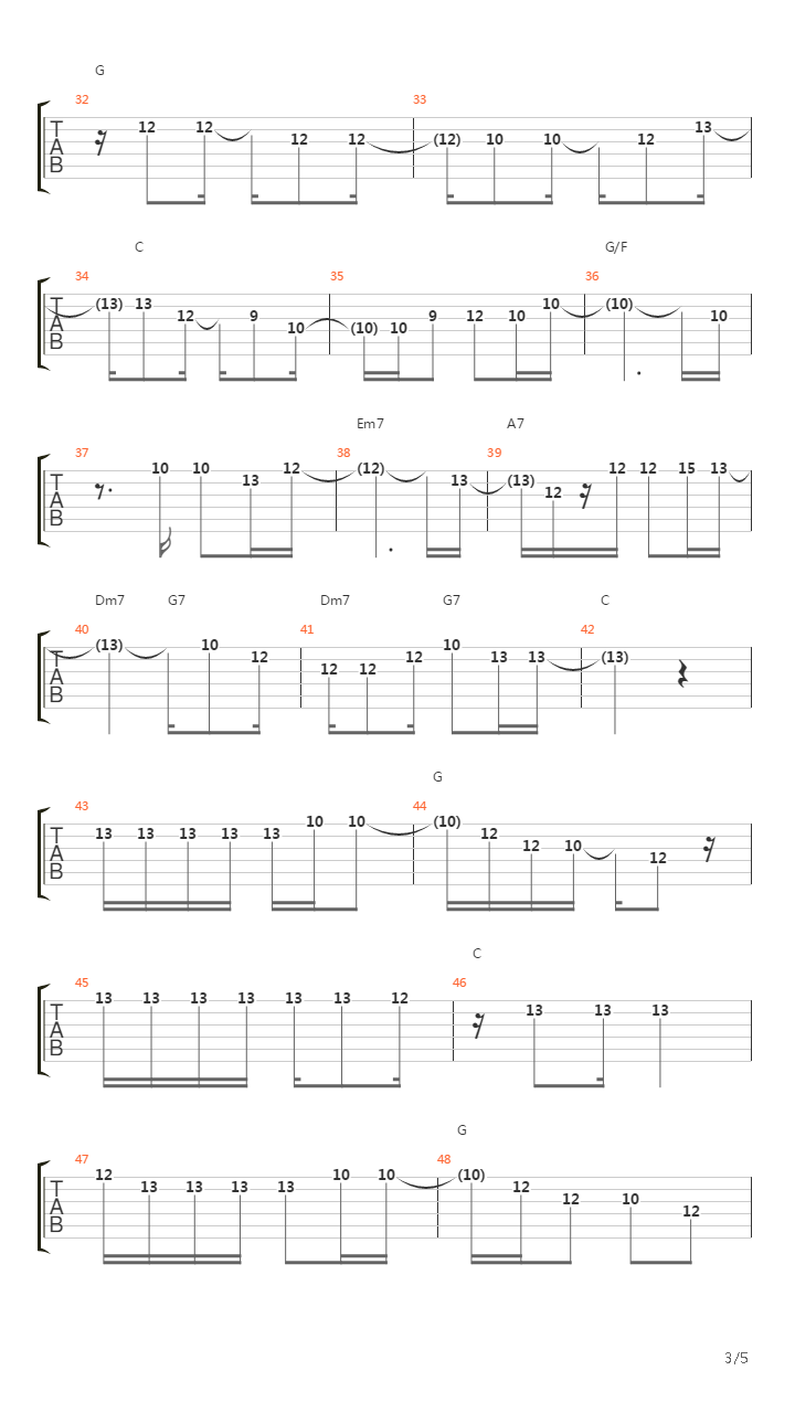 Expresso 2222吉他谱