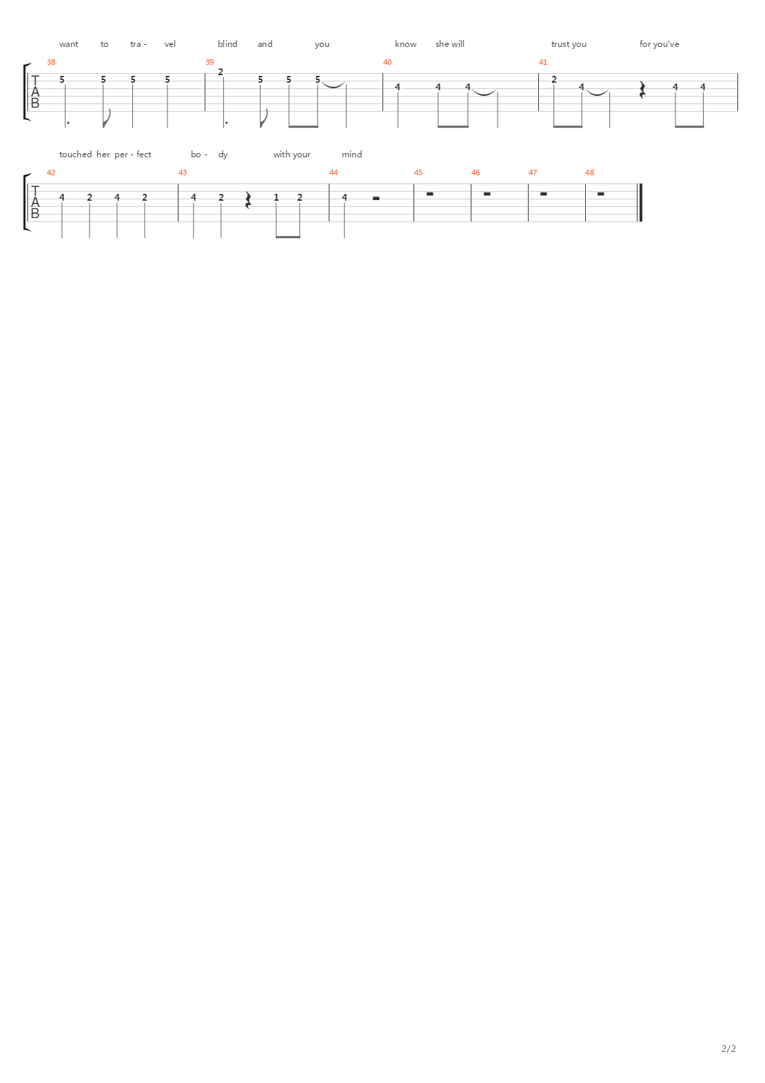 Suzanne吉他谱