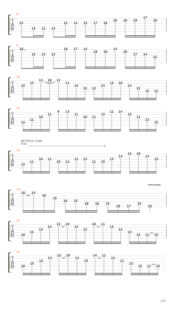 Bach Mock吉他谱