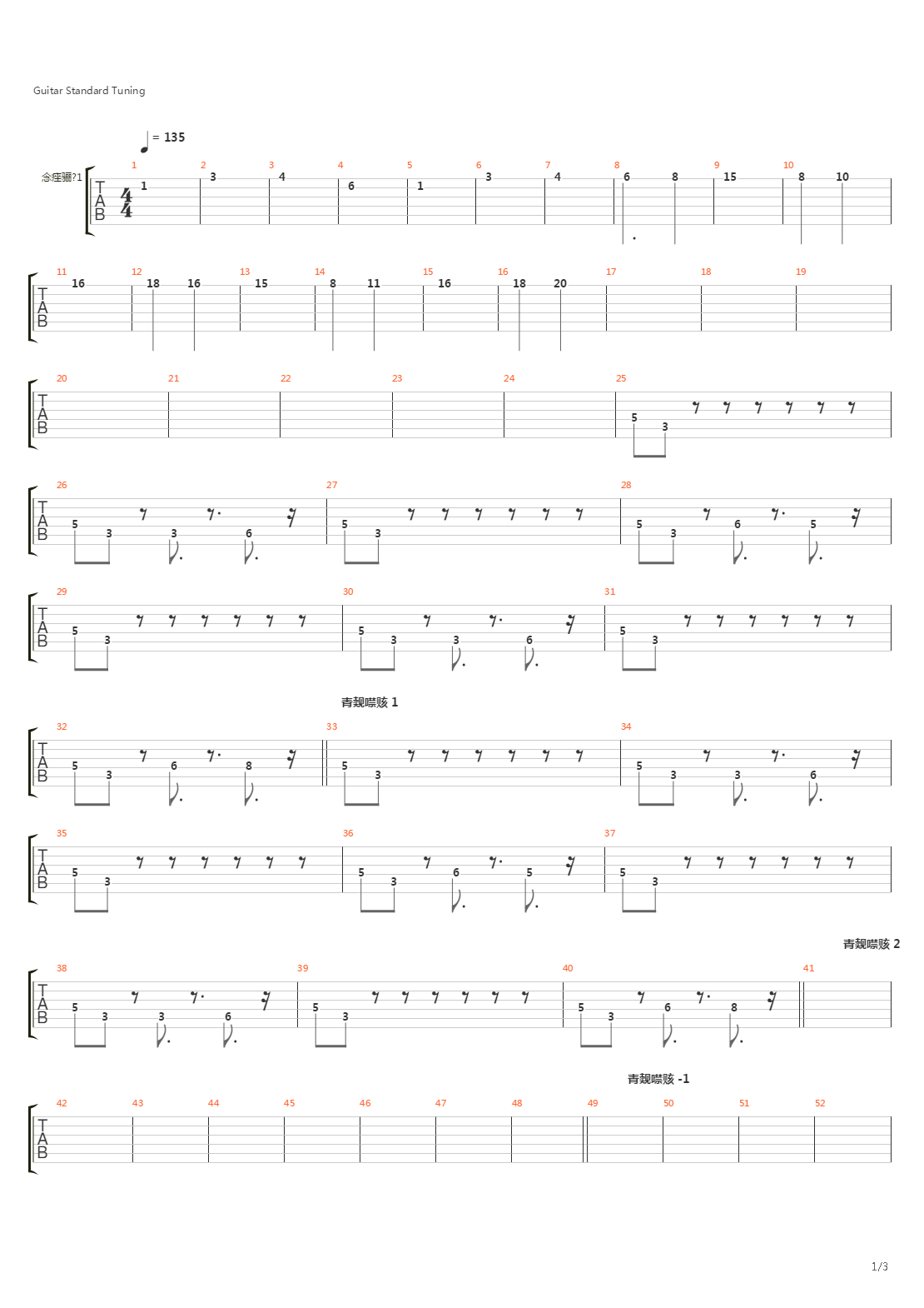 REMNANTS吉他谱
