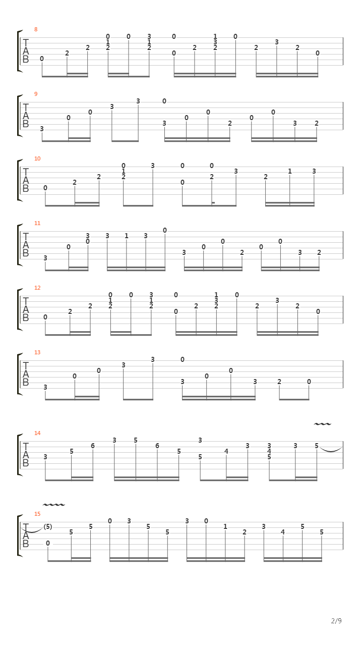 Don't Cry (arr. by Tomi Paldanius)吉他谱