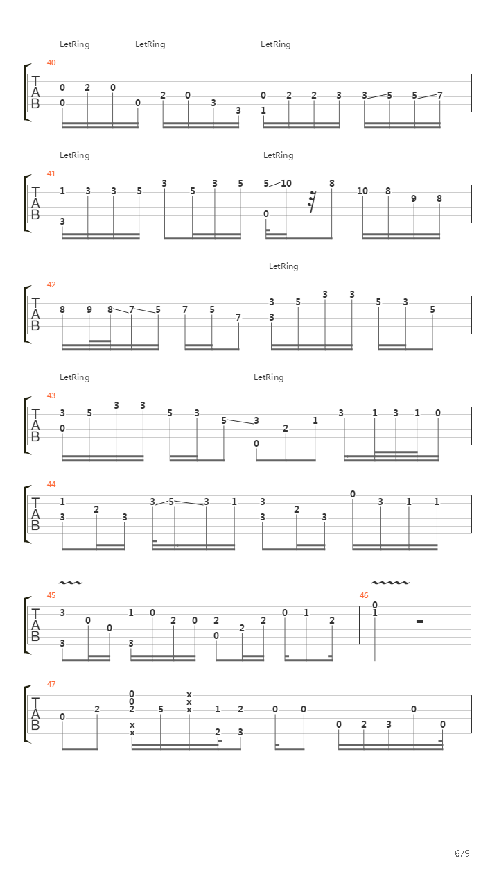 Don't Cry (arr. by Tomi Paldanius)吉他谱