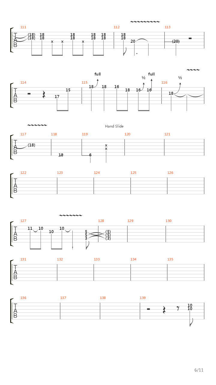 Get in the Ring吉他谱