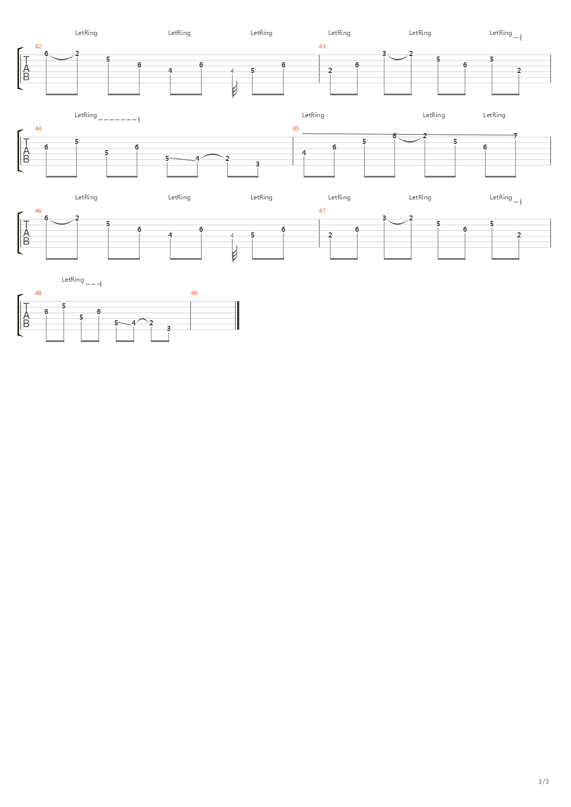 Revelation吉他谱