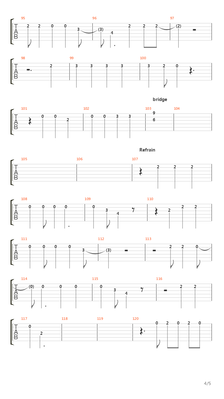 Mehr吉他谱