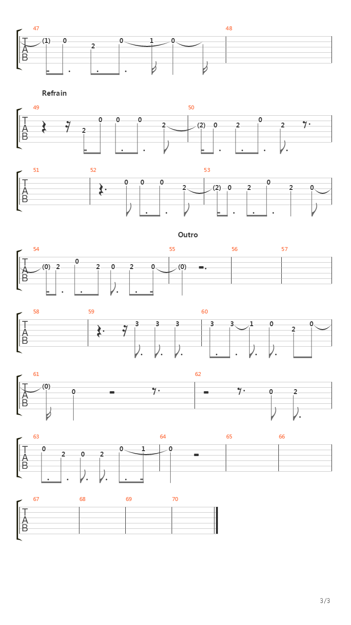 Sumisu吉他谱