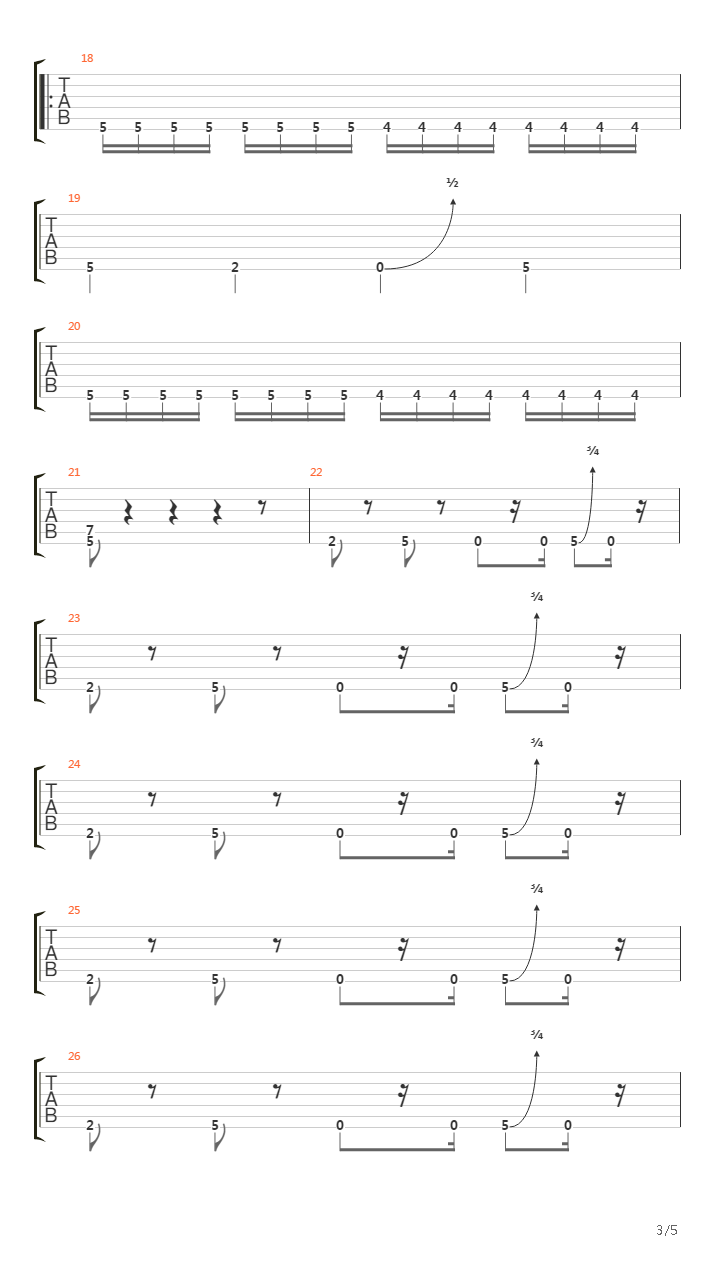 Vlak吉他谱