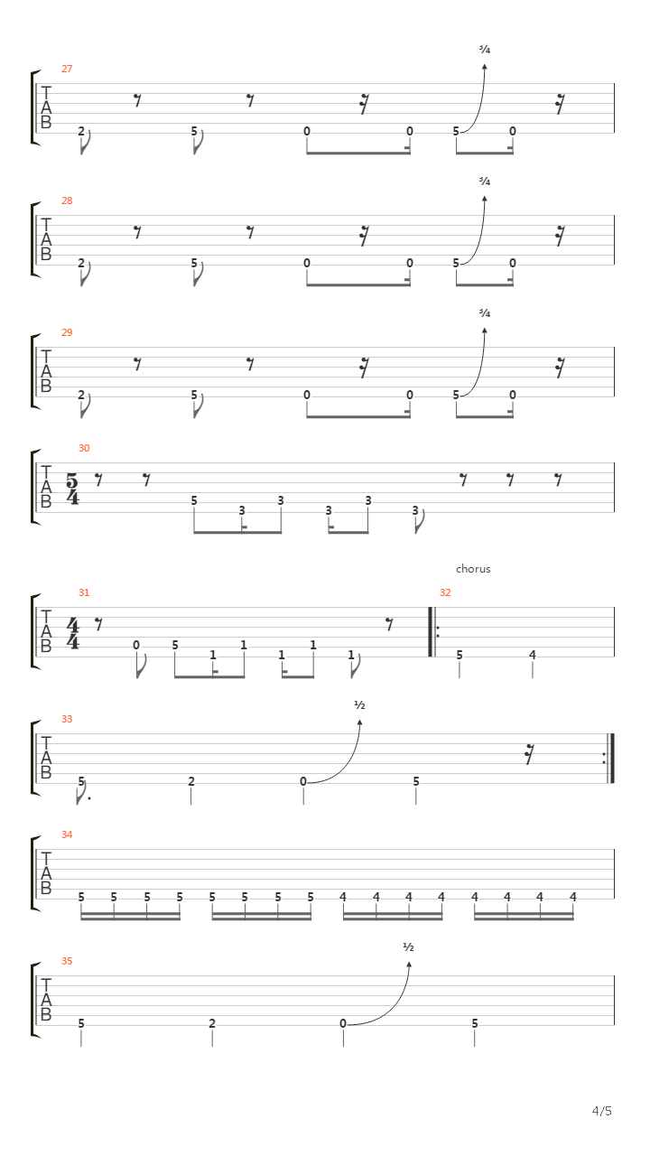 Vlak吉他谱