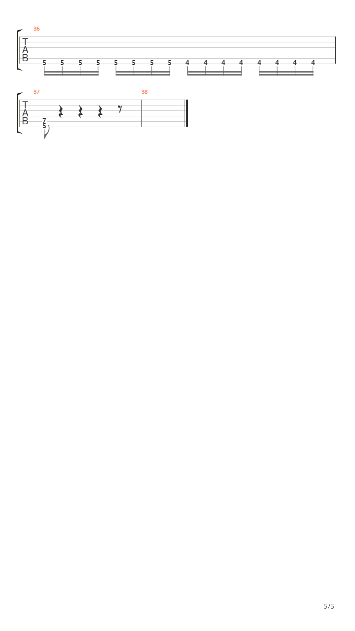 Vlak吉他谱