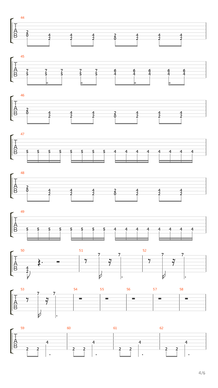 Vlak吉他谱