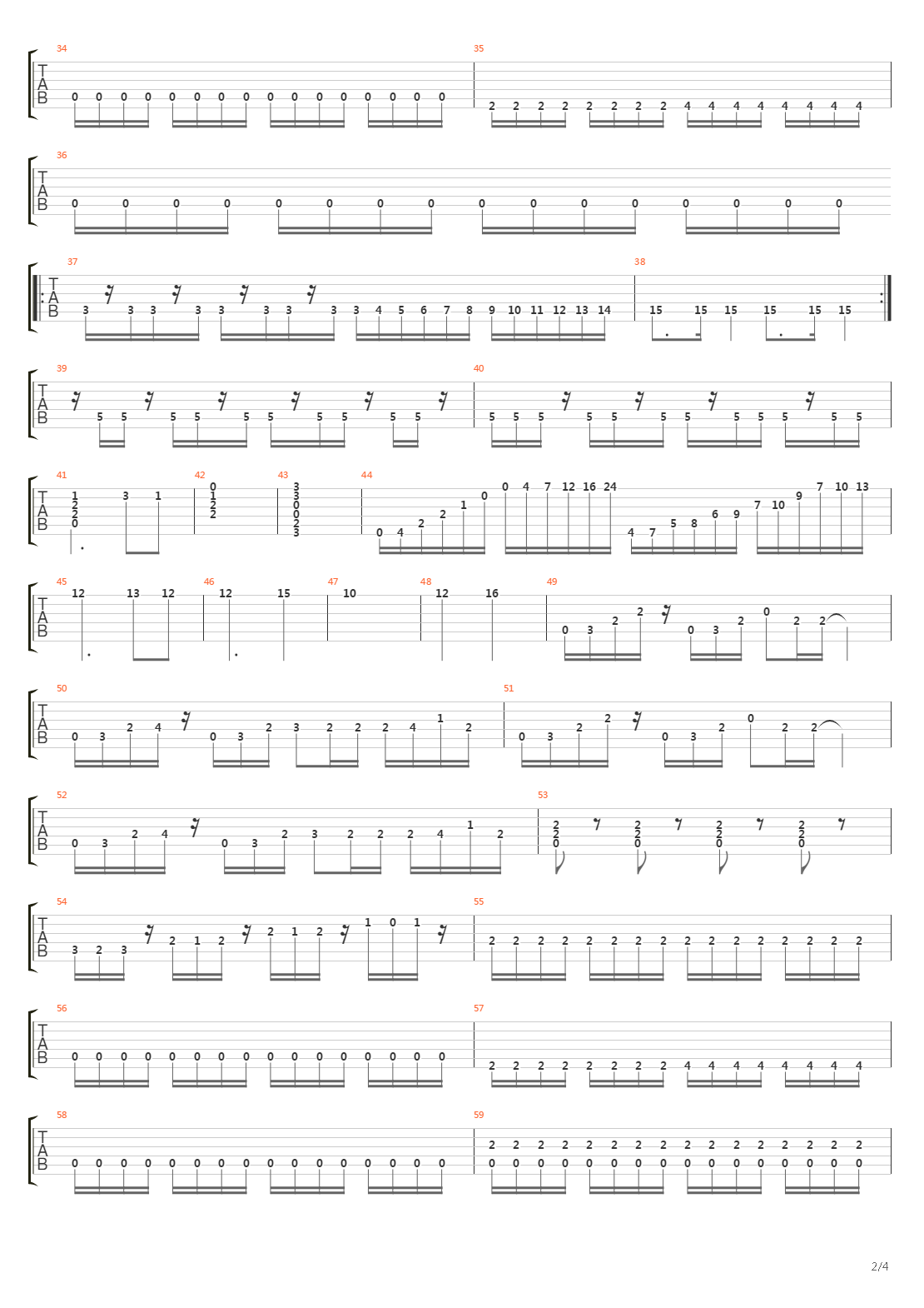 Danube River吉他谱