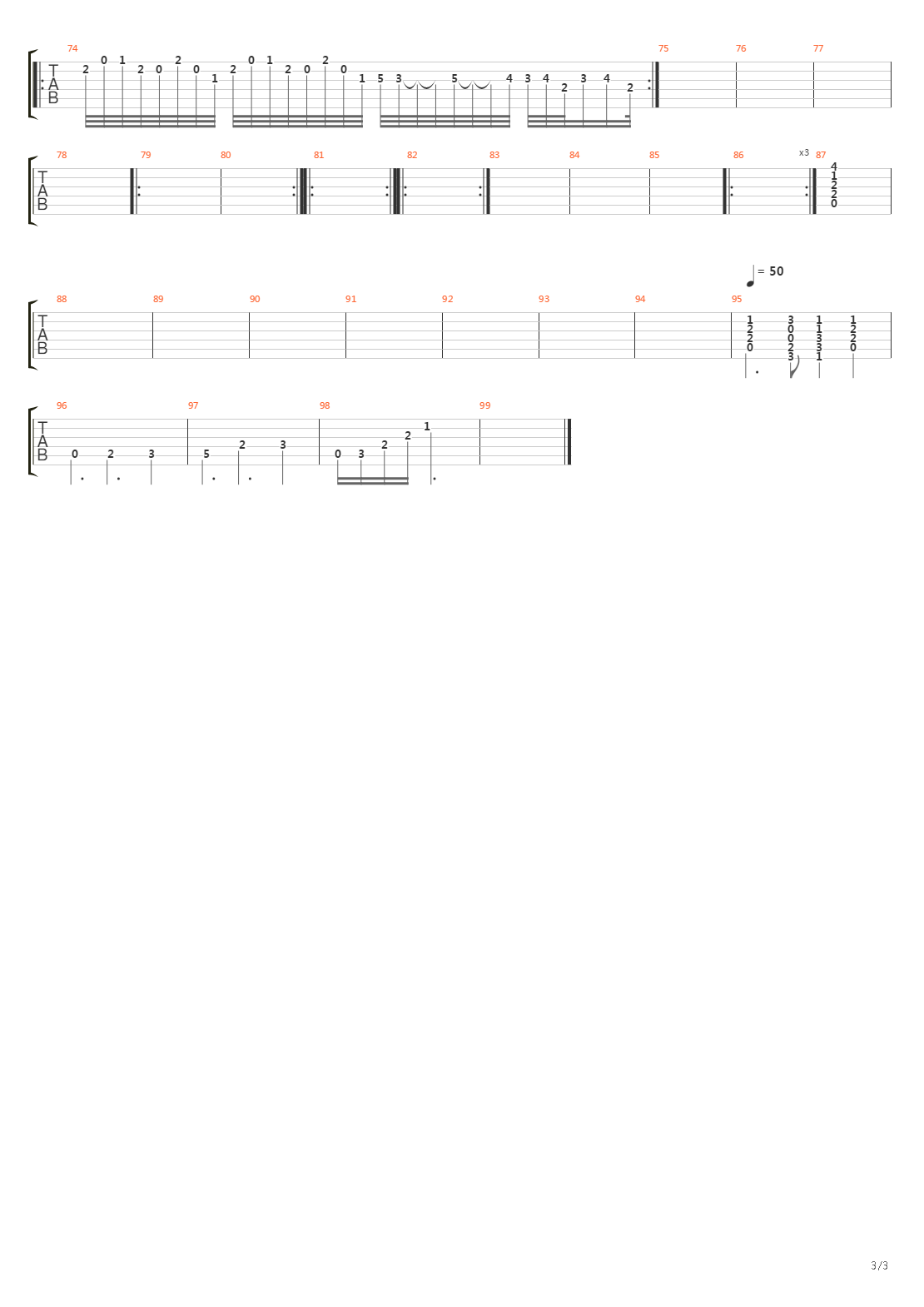 Ticket Booth吉他谱