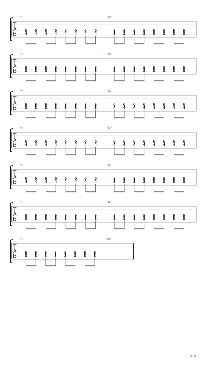 Natt Og Take吉他谱