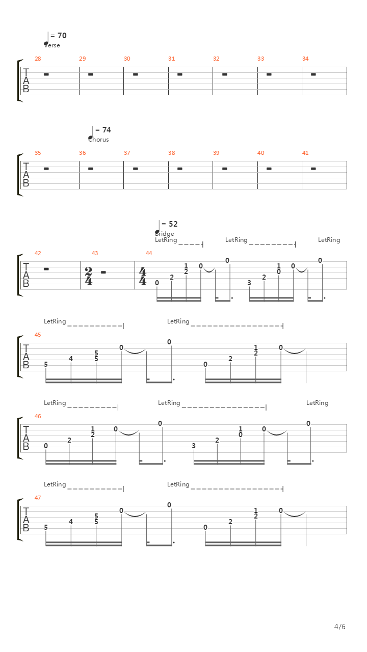 2 A.M吉他谱