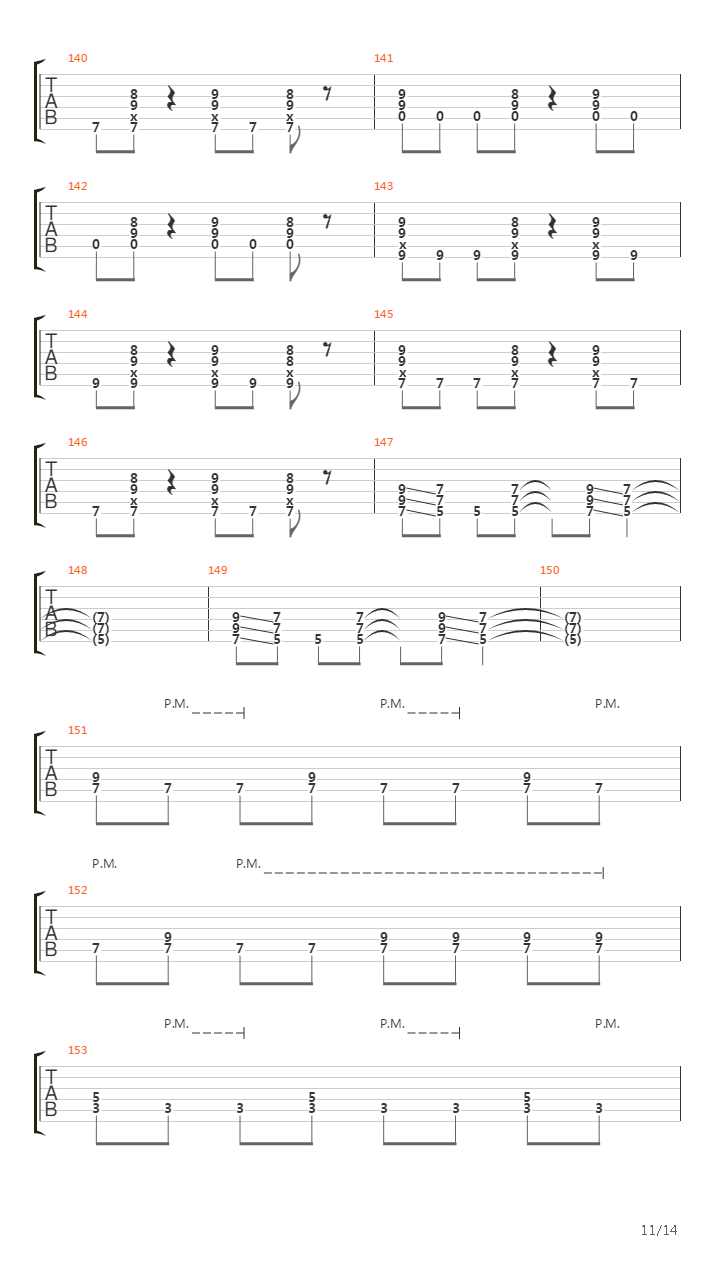 Hooks In You吉他谱