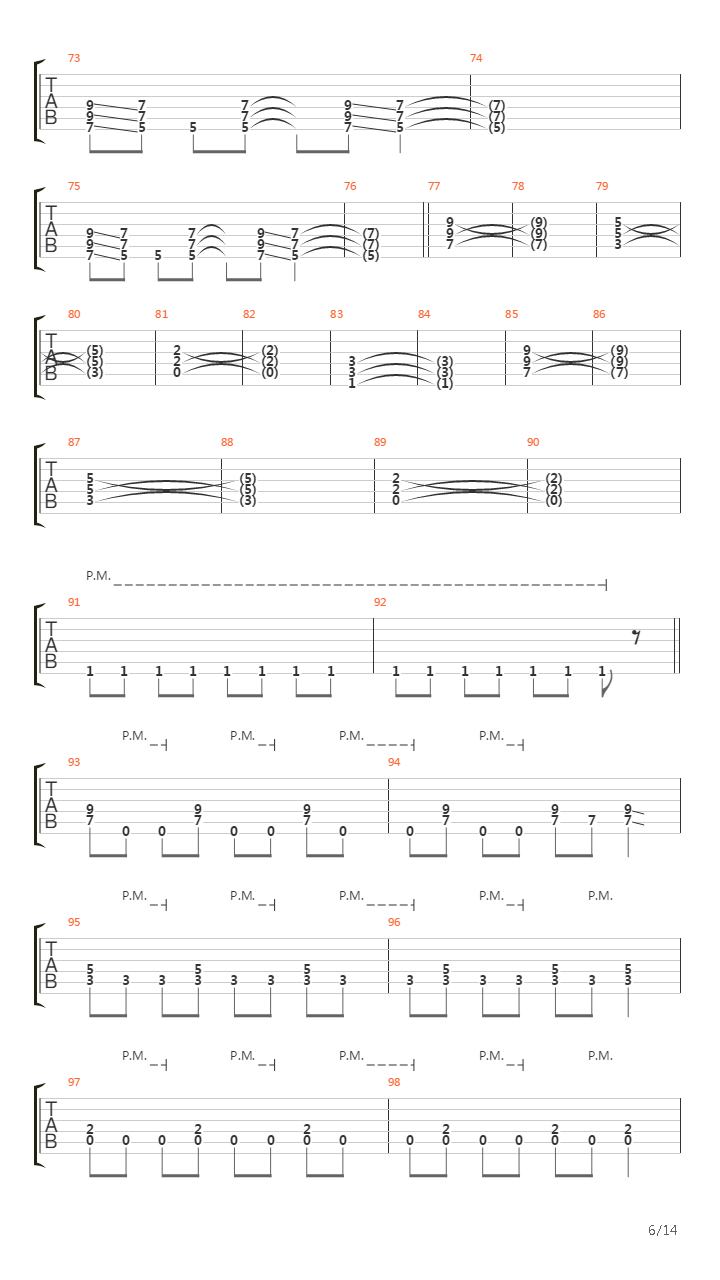 Hooks In You吉他谱