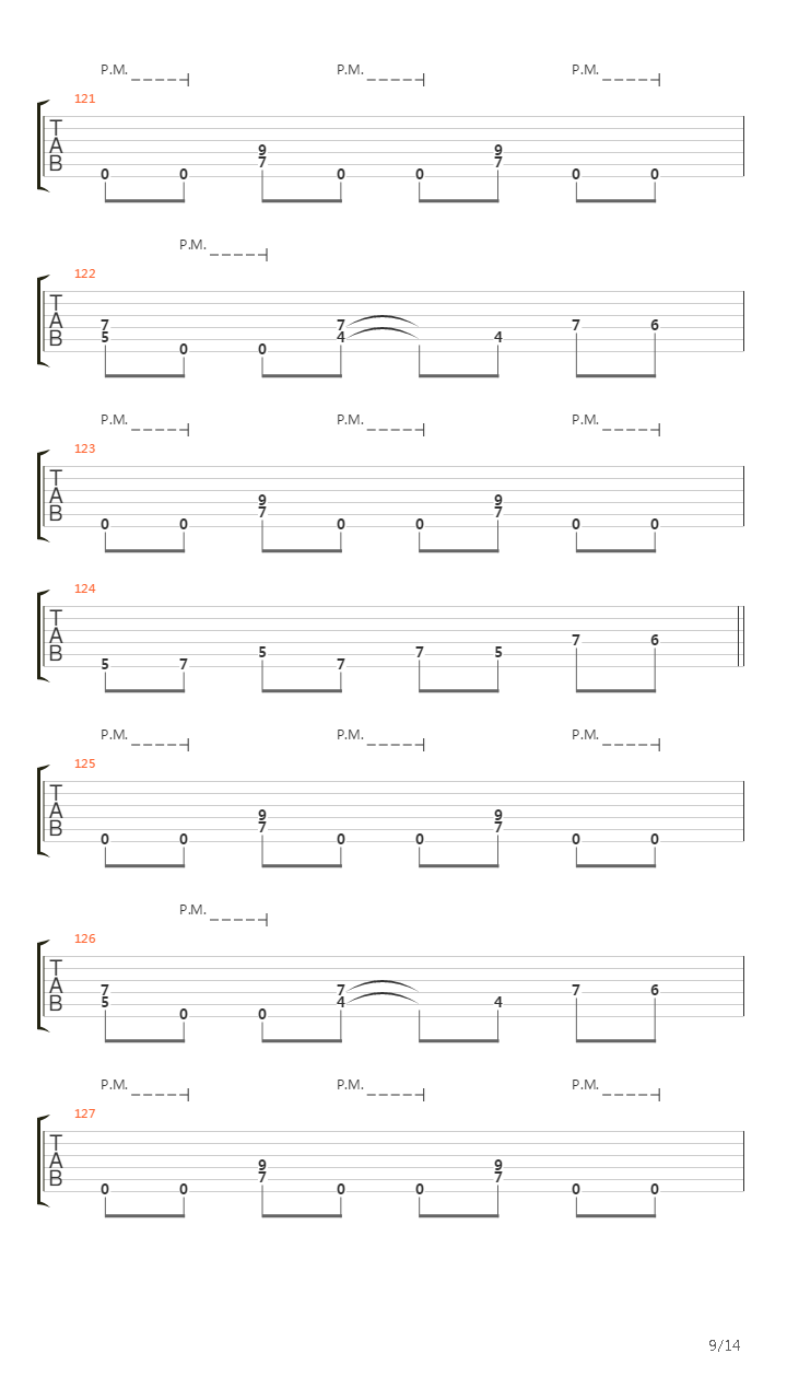 Hooks In You吉他谱