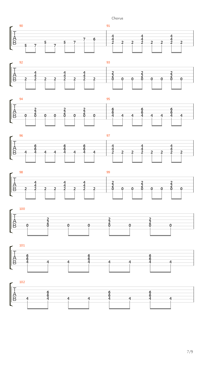 Hooks In You吉他谱