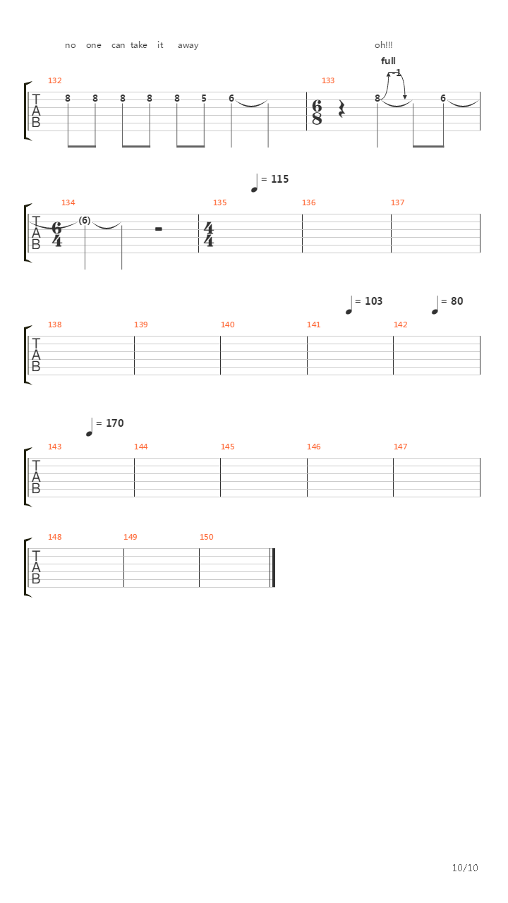 Journeyman吉他谱