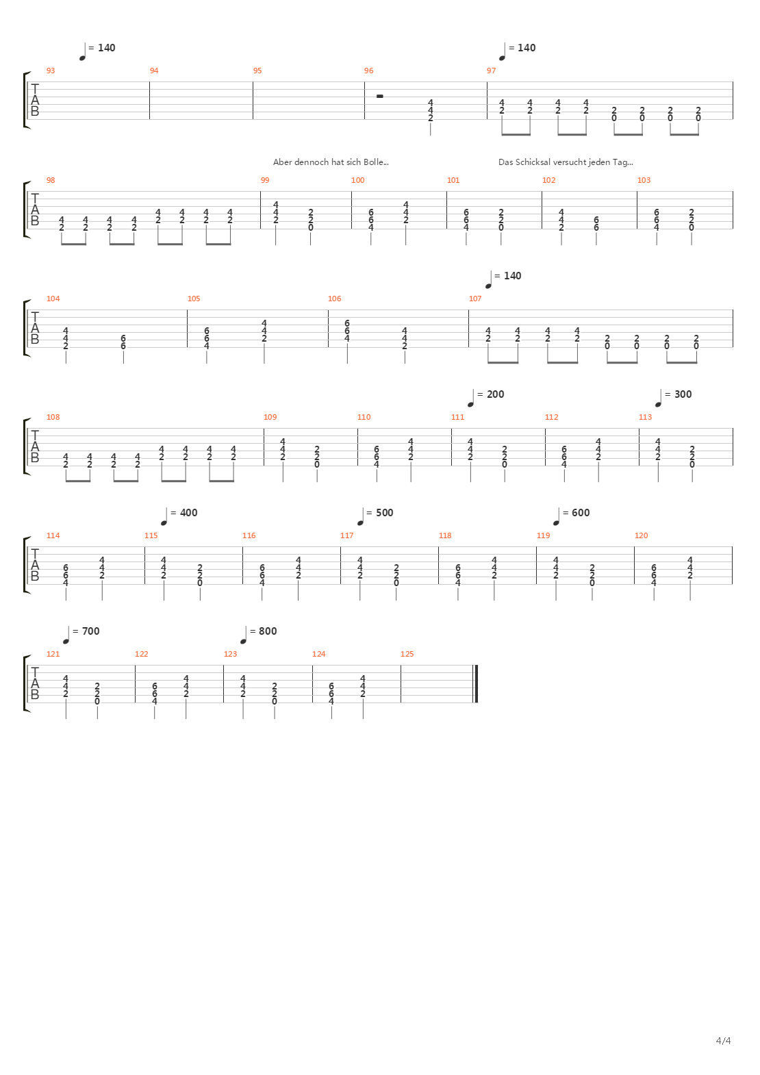 Bolle吉他谱