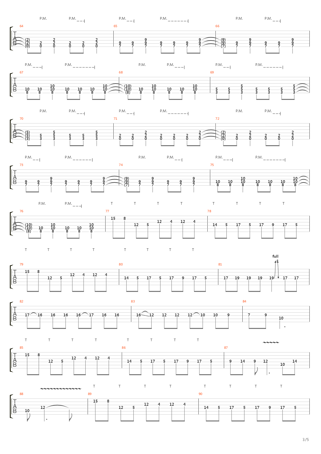 Lullabay吉他谱