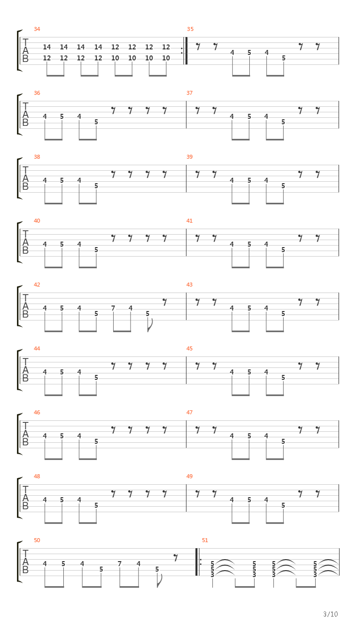 Lullabay吉他谱