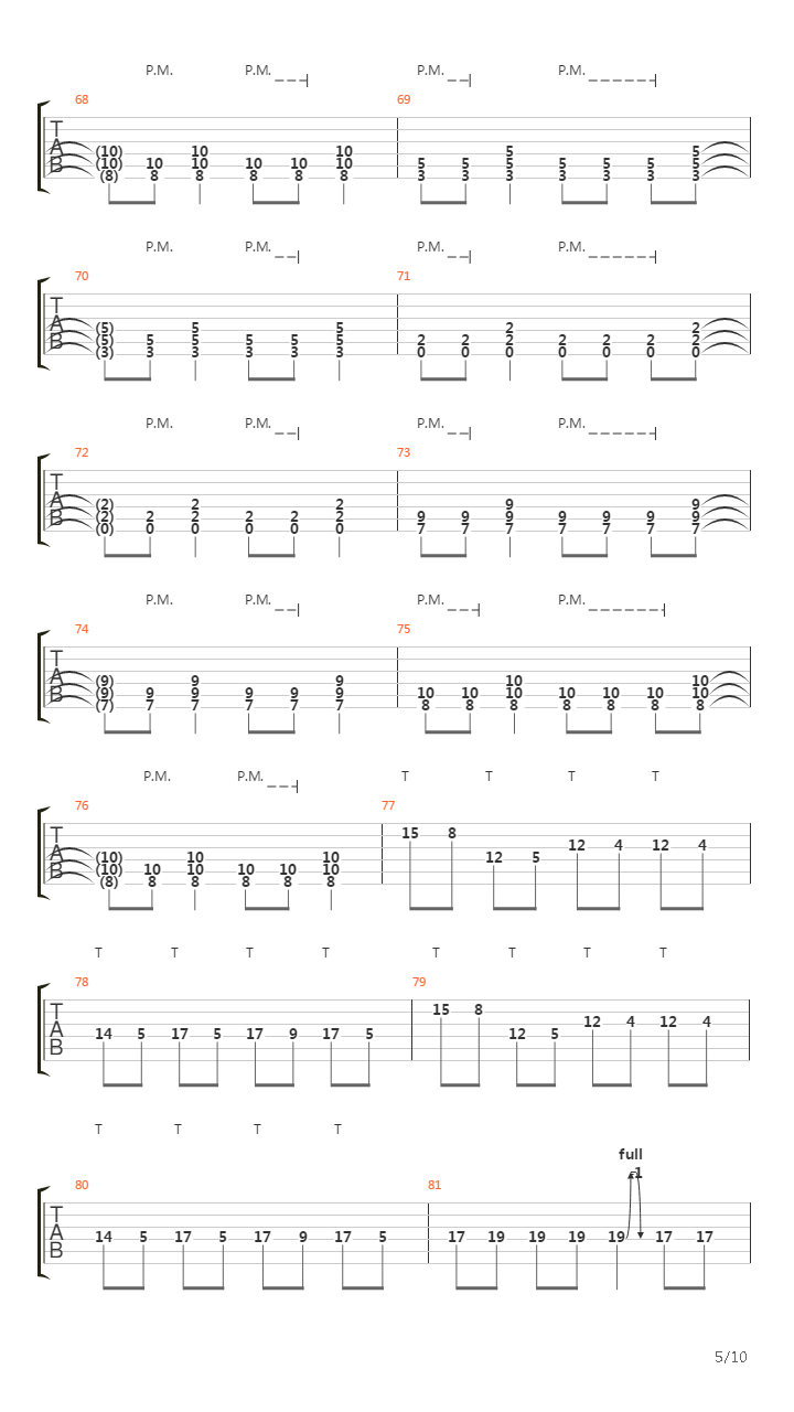 Lullabay吉他谱