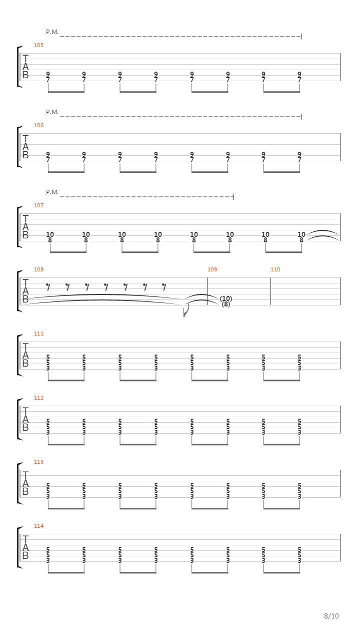 Lullabay吉他谱