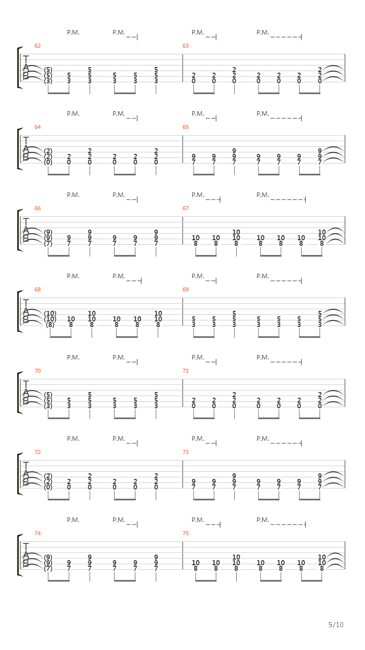 Lullabay吉他谱