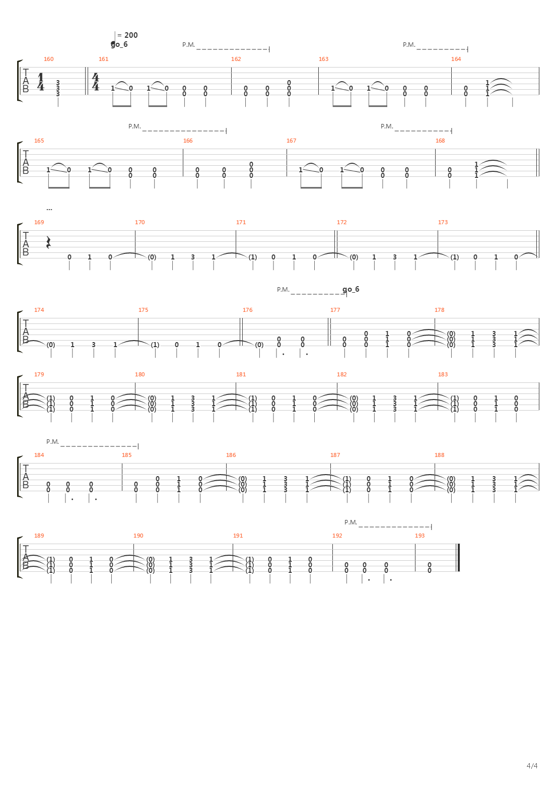 SPBcore吉他谱