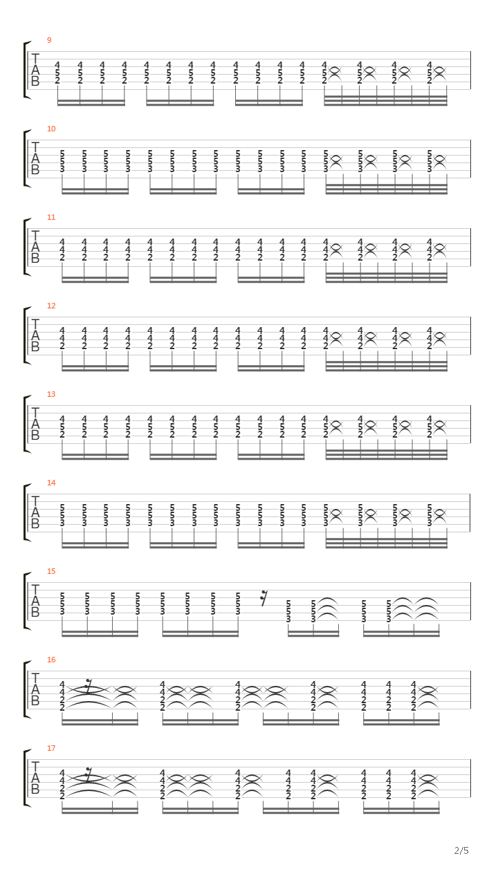 Первый (акустика)吉他谱