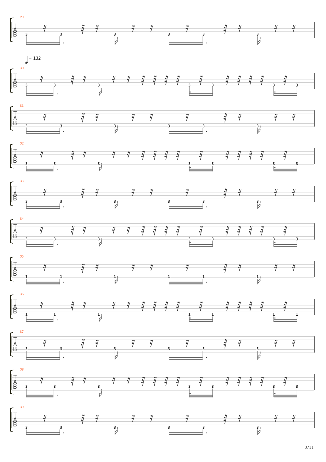 Oxygene 8吉他谱