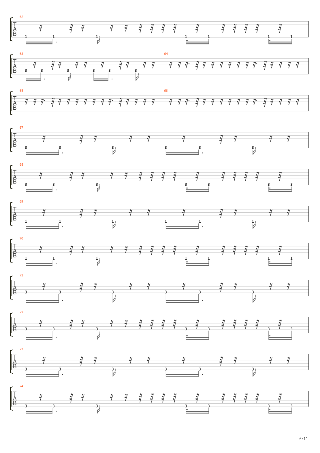 Oxygene 8吉他谱