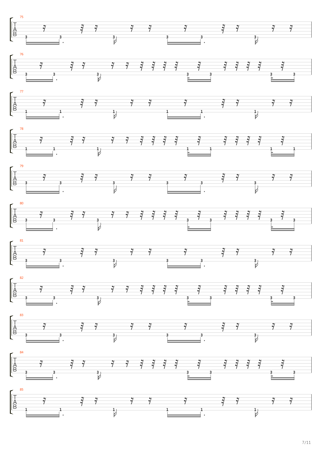 Oxygene 8吉他谱