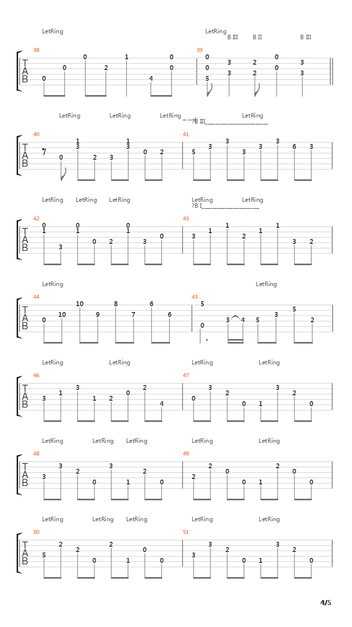 Milonga吉他谱