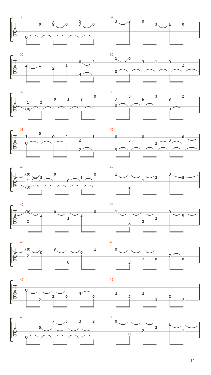 Vals Peruano吉他谱