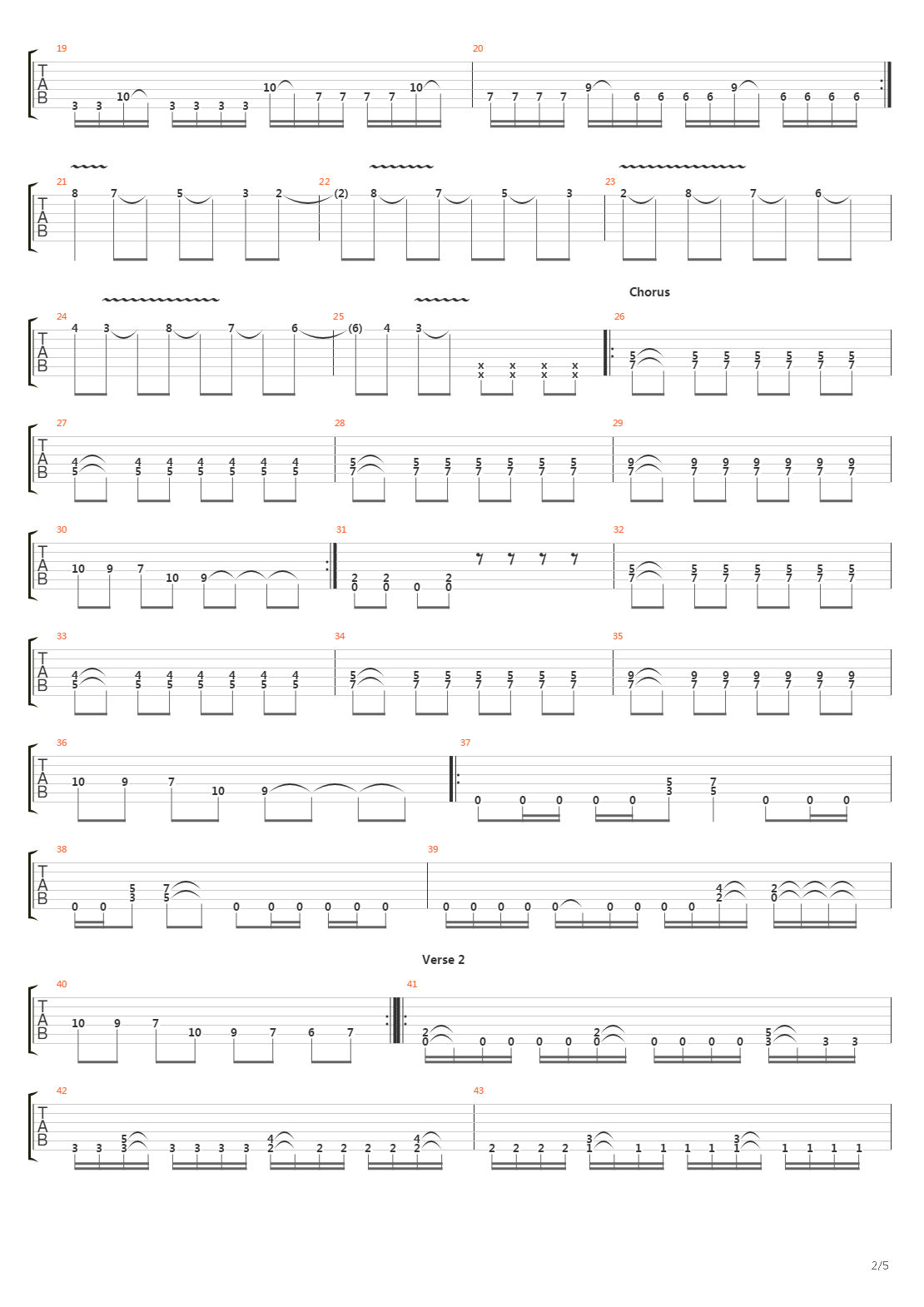 Trapped In A Black Hole吉他谱